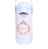Capa para Garrafa Térmica 500ml Bordada Ramos na tonalidade Rosa