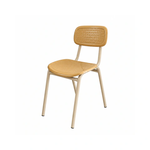 Silla Escolar caño y PVC ALTO IMPACTO