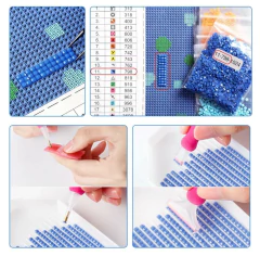 (3034) Pintura com Diamantes - Diy 5D Strass - Bambi - 30x40 cm na internet