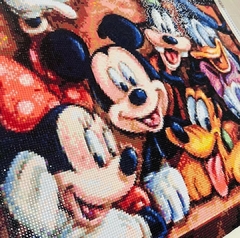 (1597) Pintura com Diamante - Árvore Colorida 4 - 30x40 cm - Pedras Especiais - loja online