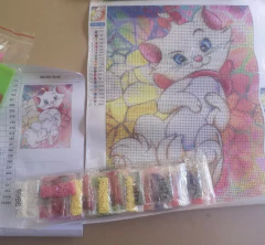 (2844) Pintura com Diamantes - Diy 5D Strass - Vilã - 30x40 cm na internet