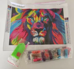 Imagem do (2885) Pintura com Diamantes - Diy 5D Strass - Yoda 3 - 30x40 cm