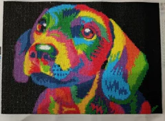 (3065) Pintura com Diamantes - Diy 5D Strass - Coruja Buraqueira