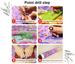 (2344) Pintura com Diamantes - Nossa Senhora 4 - 30x40 cm - Pedras Especiais - comprar online