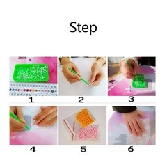 (1231) Pintura com Diamante - Casal 1 - 30x20 cm - Total na internet