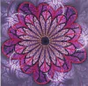 (1793) Pintura com Diamante - Mandala 29 - 25x25 cm - Parcial