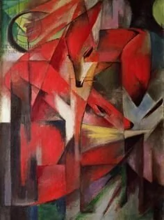(1116) Foxes; Franz Marc - 1000 peças - comprar online