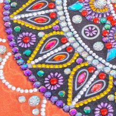 (1901) Pintura com Diamantes - Diy 5D Strass - Corujas 5 - 40x30 cm - Pedras Especiais - loja online
