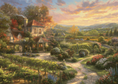 (1811) Wine Country Living; Thomas Kinkade - 2000 peças - comprar online