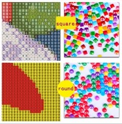 (1647) Pintura com Diamante - Pavões 5 - 50x40 cm - Total - loja online