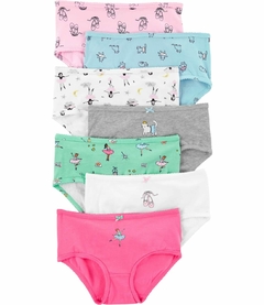 KIT 7 CALCINHAS CARTERS BAILARINA - comprar online
