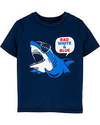 BLUSA SHARK COM PROTECAO UPF 50+ OSHKOSH