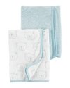 KIT 2 TOALHAS CARTERS AZUL