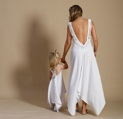 Vestido Amora off white corto (pre order) en internet