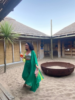 Conjunto Brasil verde