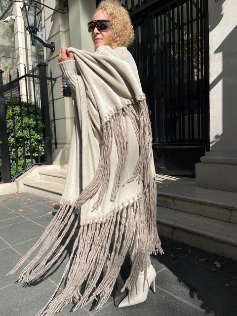 Ruana Alaska vison (pre order)