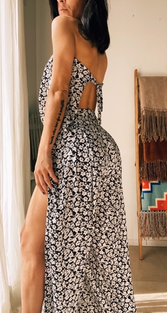 Pantalon Amanecer flores blancas - comprar online