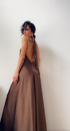 Vestido Africa habano - Oculto