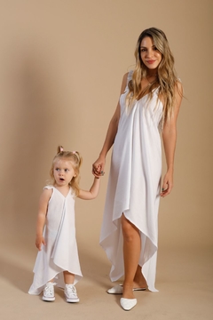 Vestido Amora off white corto (pre order) - Oculto