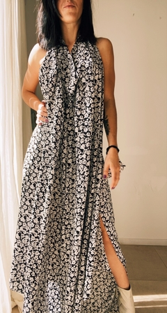 Pantalon Amanecer flores blancas - Oculto