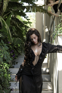 Tunica Marbella black - tienda online