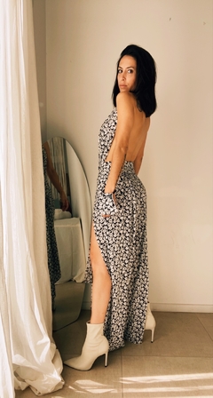 Imagen de Pantalon Amanecer flores blancas