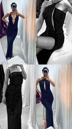 Vestido Ornella glitter - comprar online