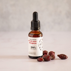 Aceite de rosa mosqueta virgen y orgánico por 30ml.
