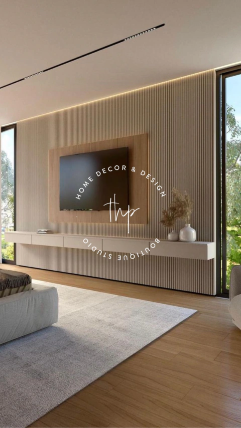 MUEBLE TV CON PLACA VARILLADA (A MEDIDA)