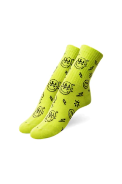 SOQUETE JUVENIL ALGODON 1/3 CAÑA ESTAMPADA (07-00405) - comprar online