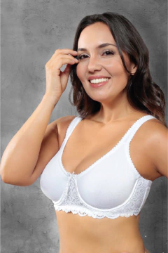 CORPIÑO CON ARO Y APLIQUE PUNTILLA Y TUL (29-00555)