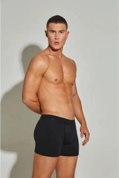 BOXER HOMBRE LYCRA COLORES LISOS (86-05034) - Lencería GUM
