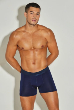 BOXER HOMBRE LYCRA COLORES LISOS (86-05034) en internet