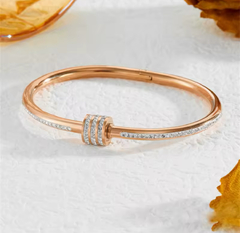 Pulsera eternity ROSÉ - comprar online
