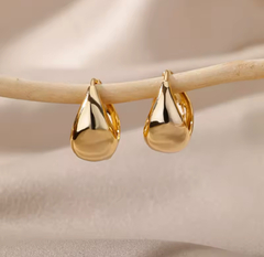 Aros GOTA DORADA