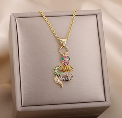 Collar REPUTATION dorado