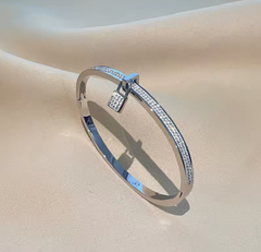 Pulsera Candado blanca