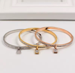 Pulsera Candado blanca - comprar online