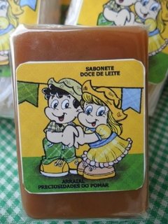 Sabonete Hidratante Doce de Leite Pacote com 10 unidades