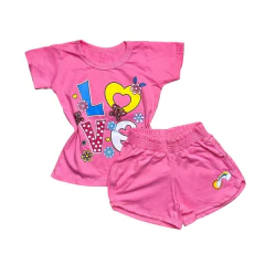 Conjunto Mini Diva Arco Iris Rosa Sorvete - comprar online