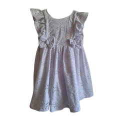 Vestido Branco Laise batizado ano novo na internet