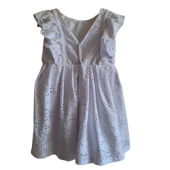 Imagem do Vestido Branco Laise batizado ano novo