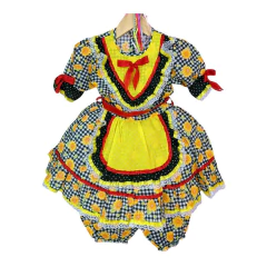 Vestido Caipira Girassol