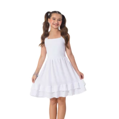 Vestido Branco Jamile Liso batizado ano novo na internet