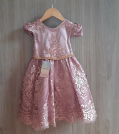 Vestido Super Luxo Rosê na internet