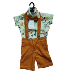 CONJUNTO TEMÁTICO INFANTIL FAZENDINHA CARAMELO