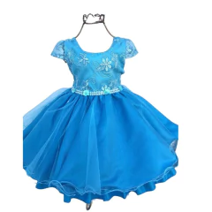 Vestido Luxo Azul