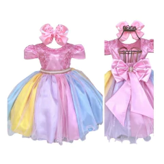 Imagem do Vestido Luxo Circo Rosa