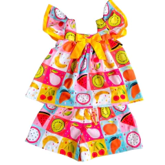 Conjunto Infantil Frutas meninas