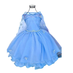 Vestido Fantasia Azul claro